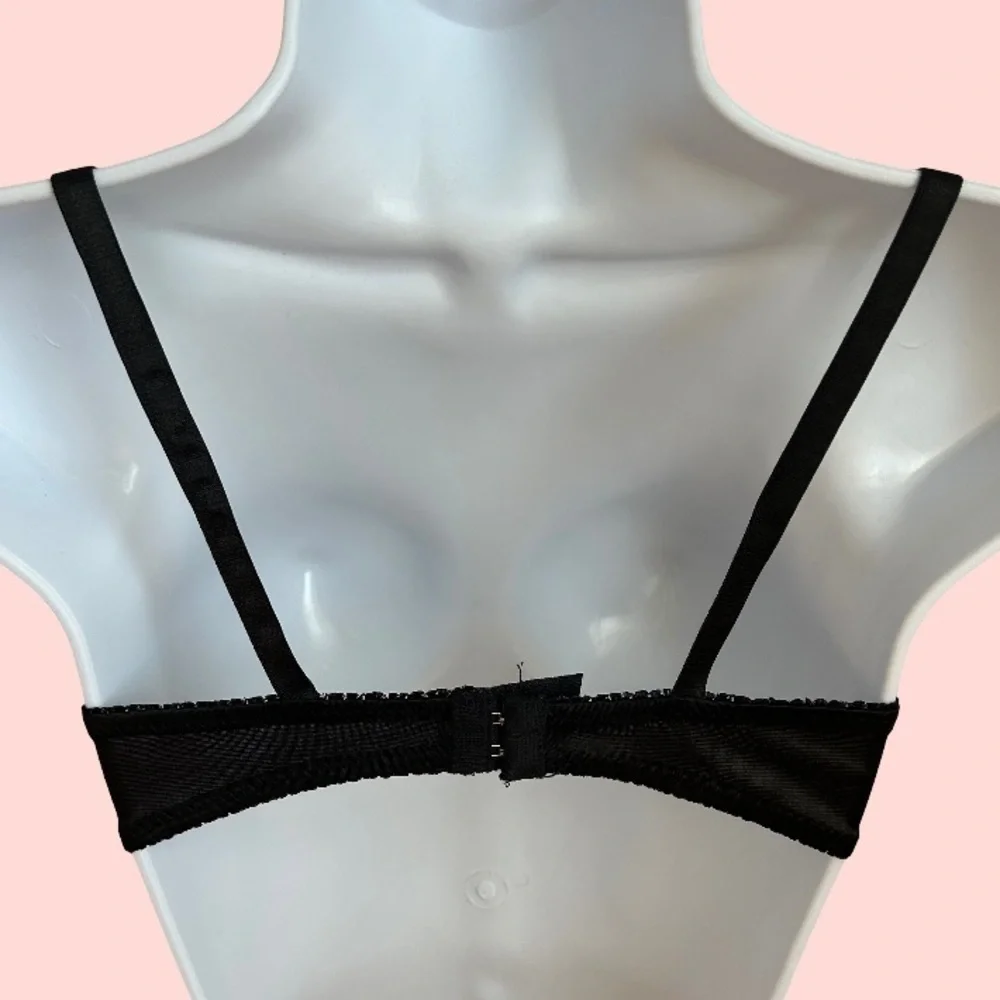BLACK UNDERWIRE BRA - Picture 2 of 2